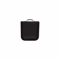 CD / DVD Wallet 128 Disc Capacity Nylon Black