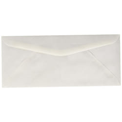 Amazon Basics #9 Double Window Security Tinted Gummed Envelopes  One Size  500 Count  White