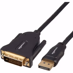 AmazonBasics HL-007269, 3.04 m, DisplayPort, DVI, Male, Male, Straight