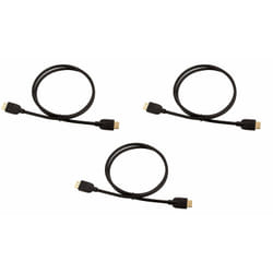 AmazonBasics PBH-48914 HDMI cable 0.9 m HDMI Type A (Standard) Black