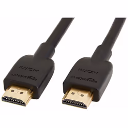 AmazonBasics T0YQ_3, 3 m, HDMI Type A (Standard), HDMI Type A (Standard), 3D, 10.2 Gbit/s, Black
