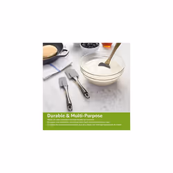 3 piece spatula, Silicone, Small, Grey