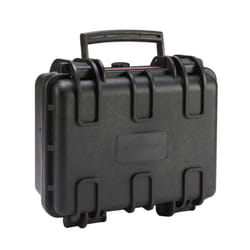 Amazon Basics Small Hard Camera Carrying Case  12 x 11 x 6 Inches  Black  Solid