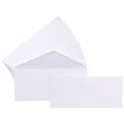 Amazon Basics #10 Business Letter Envelopes with Gummed Seal 500-Pack No Tint