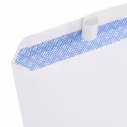 Amazon Basics #10 Security-Tinted Self-Seal Business Envelopes with Left Window  Peel & Seal Closure - 500-Pack  White