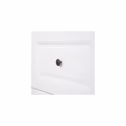 Amazon Basics Straight Top Ring Cabinet Knob  1.25-inch Diameter  Oil Rubbed Bronze  25-Pack