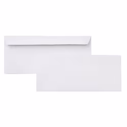 Amazon Basics #10 Security-Tinted Self-Seal Business Letter Envelopes Peel & Seal Closure - 500-Pack White
