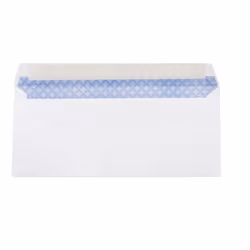 Amazon Basics #10 Security-Tinted Self-Seal Business Letter Envelopes  Peel & Seal Closure - 500-Pack  White