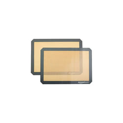 Rectangular Silicone Baking Mat, Old Standard, 2 Count, 42 x 29.5 cm