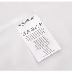 Hypoallergenic Pillow Protector, Pack of 2, White, 80 cm L x 50 cm W