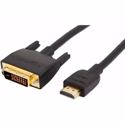 AmazonBasics UU2W_10, 3 m, DVI, HDMI, Male, Male, Straight