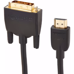 AmazonBasics UU2W_10 video cable adapter 3 m DVI HDMI Black