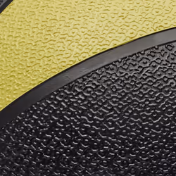 Amazon Basics Weighted Medicine Ball  6 Pound  Yellow/Black