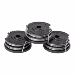 Greenworks 0.065"""" Dual Line Replacement String Trimmer Line Spool 3 count (Pack of 1)