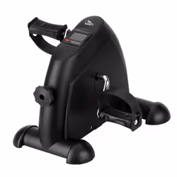 ZOGIN Mini Exercise Bike  Under Desk Pedal Exerciser Arm and Leg Exercise Cycle Bike with LCD Screen Displays Black