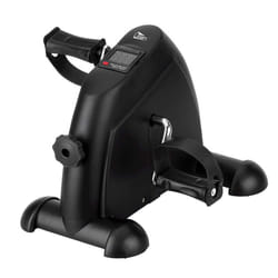 ZOGIN Mini Exercise Bike  Under Desk Pedal Exerciser Arm and Leg Exercise Cycle Bike with LCD Screen Displays Black