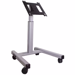 Chief MFMUS, Multimedia cart, Silver, Metal, Flat panel, 56.7 kg, 76.2 cm (30")