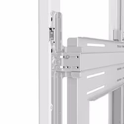 Chief ImpactTM Floor Mounted Kiosk, Portrait 55" White - Additional view 5