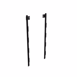 Chief TiLED dvLED Universal Wall Mount 4 High Extender, Panel connector, Black, Landscape