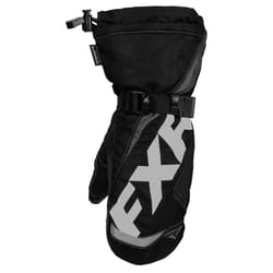FXR Youth Helix Race Mitt 2020 (Black - Medium)