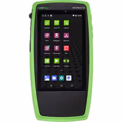 NetAlly AirCheck G3 PRO Kit with Test Acc (Partial Tri-Band), Site diagnostics & measurement device, Green, Tri-band (2.4 GHz ...