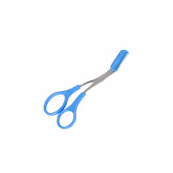 Eyebrow Scissors with Non Slip Finger Grips, Multi