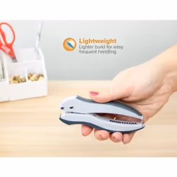 Bostitch EZ Squeeze hole punch 10 sheets Black, Grey