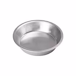 Winco APPL-8 8'' Aluminum Round Pie Pan Metal Baking Whooppie Plate NSF