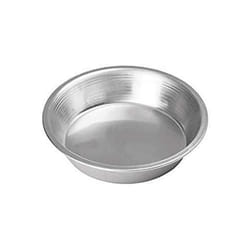 Winco APPL-8  8'' Aluminum Round Pie Pan  Metal Baking Whooppie Plate  NSF
