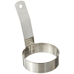 Winco Round Egg Ring  3-Inch  Medium  Stainless Steel