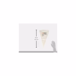 Winco Pastry Bag Cotton with Plastic Coating  18-Inch White
