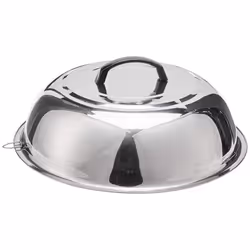 Winco WKCS-14 Stainless Steel Wok Cover  13-3/4-Inch