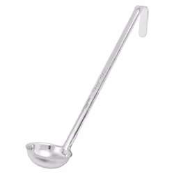 Winco Prime One Piece Stainless Steel Ladle NSF Listed 2 Ounce