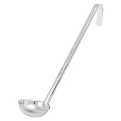 Winco Prime One Piece Stainless Steel Ladle  NSF Listed  2 Ounce