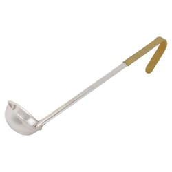 Winco Prime One Piece Stainless Steel Ladle  NSF Listed Tan