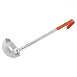Winco Prime One Piece Stainless Steel Ladle  NSF Listed Orange