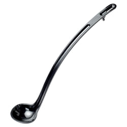 Winco 13 Ladle  3/4oz  Black  PC  Curve