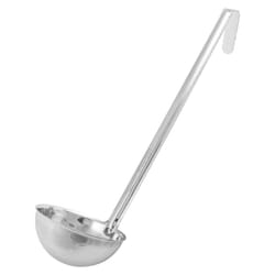 Winco One Piece Stainless Steel Ladle  10 Ounce  12.5