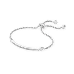 Kendra Scott OTT Adjustable Link Chain Bracelet for Women  Fashion Jewelry  Rhodium-Plated