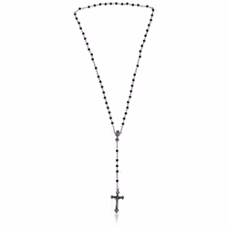 Precious Moments 172410 May His Light Shine in Your Heart Today & Always Boy First Communion Rosary & Silver Zinc Alloy Rosar ...