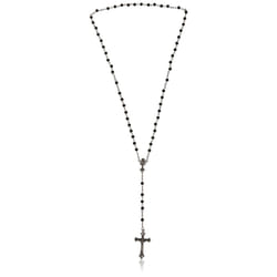 Precious Moments 172410 May His Light Shine in Your Heart Today & Always Boy First Communion Rosary & Silver Zinc Alloy Rosary Box