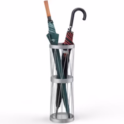 Mango Steam Pluvian Soakstone Umbrella Holder (Tall  Silver)