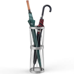 Mango Steam Pluvian Soakstone Umbrella Holder (Tall  Silver)