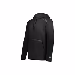 Russell R23TFM.BLK.XL Legend Tech Fleece Hoodie, Black - Extra Large