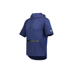 Russell R24TFM.NAV.XL Legend Short Sleeve Tech Fleece Hoodie, Navy - Extra Large