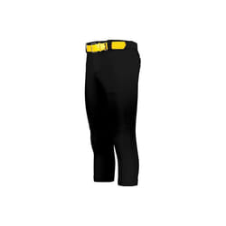 Russell R16LSX.BLK.S Ladies Flexstretch Softball Pant with Belt Loops, Black - Small