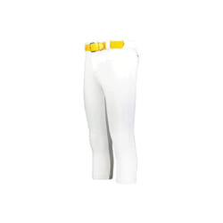 Russell R16LSX.WHI.S Ladies Flexstretch Softball Pant with Belt Loops, White - Small
