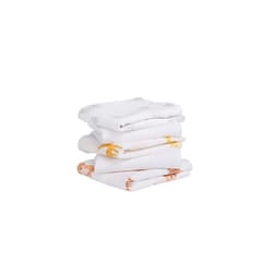 essentials 100% Cotton Muslin Musy Squares, Multi-use Baby Cloths for Girls & Boys, 60x60cm, Ideal Newborn & Infant Nursing Set, Perfect Shower Gifts,