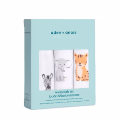 aden + anais G667B wash cloth/mitt Multicolour Cotton