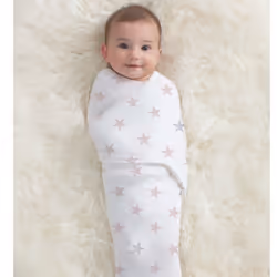 aden + anais s3100 baby blanket Pink, White 112 x 112 cm Girl